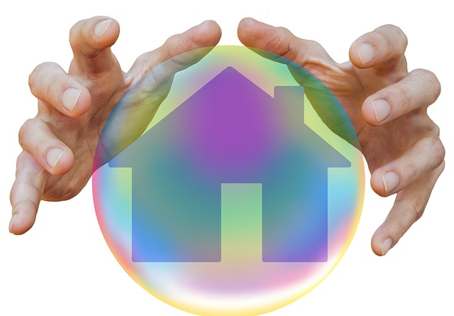 dům v ochranné bublině